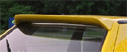 Roof rear spoiler (wing)