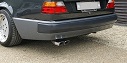 Rear bumper fits W124 E500