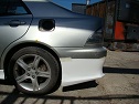 Rear bumper spats set JDM style